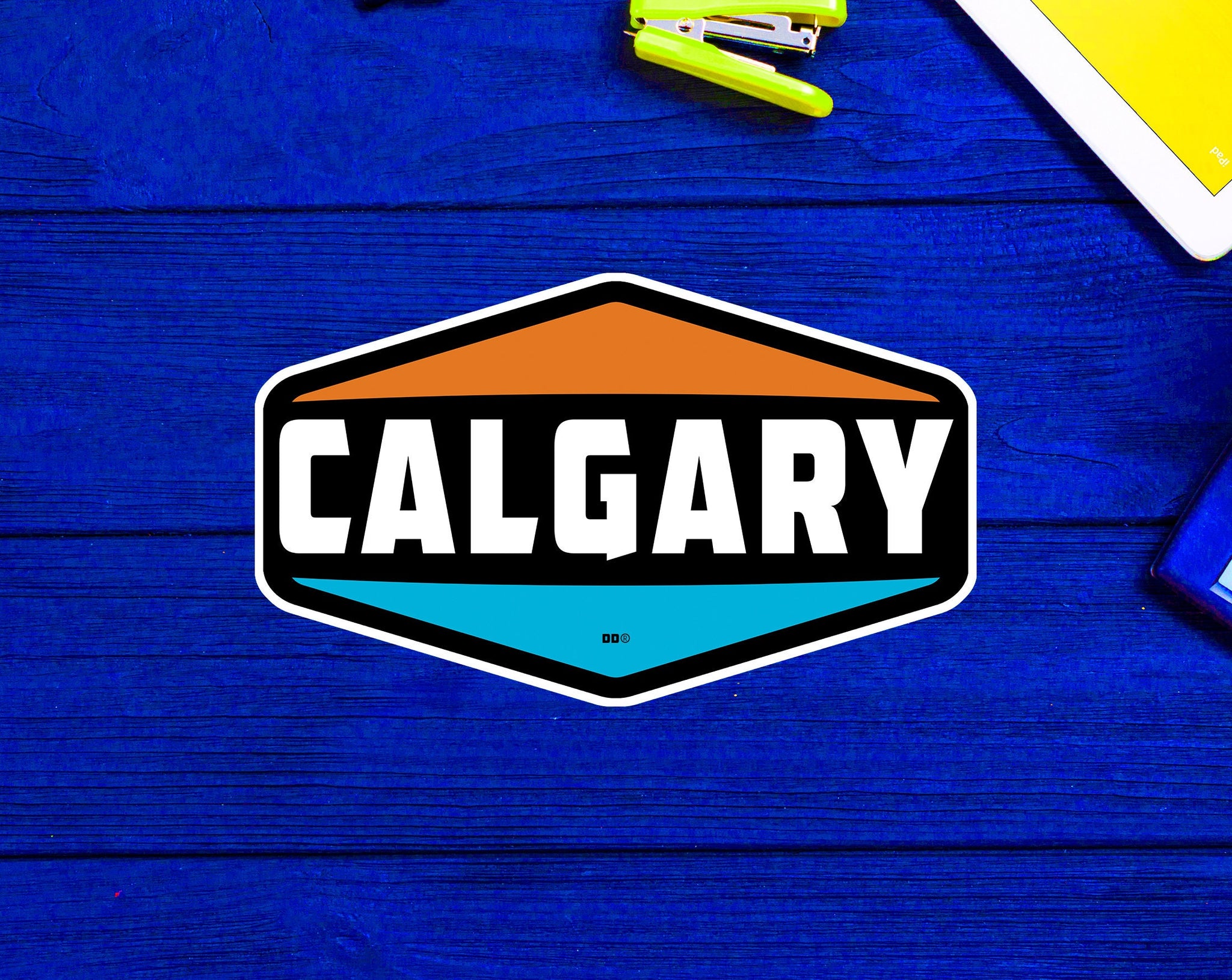 Calgary Canada Decal Sticker Skiing Ski Banff 4"