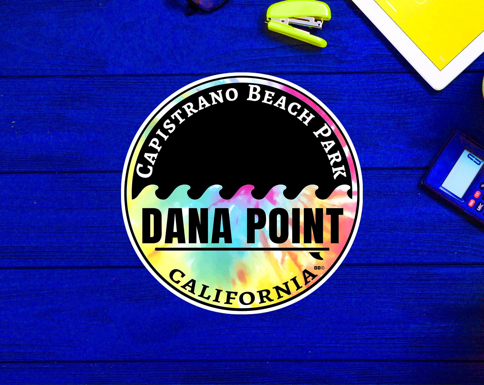 Dana Point California Surfing Capistrano Beach Park Surf Sticker 3"