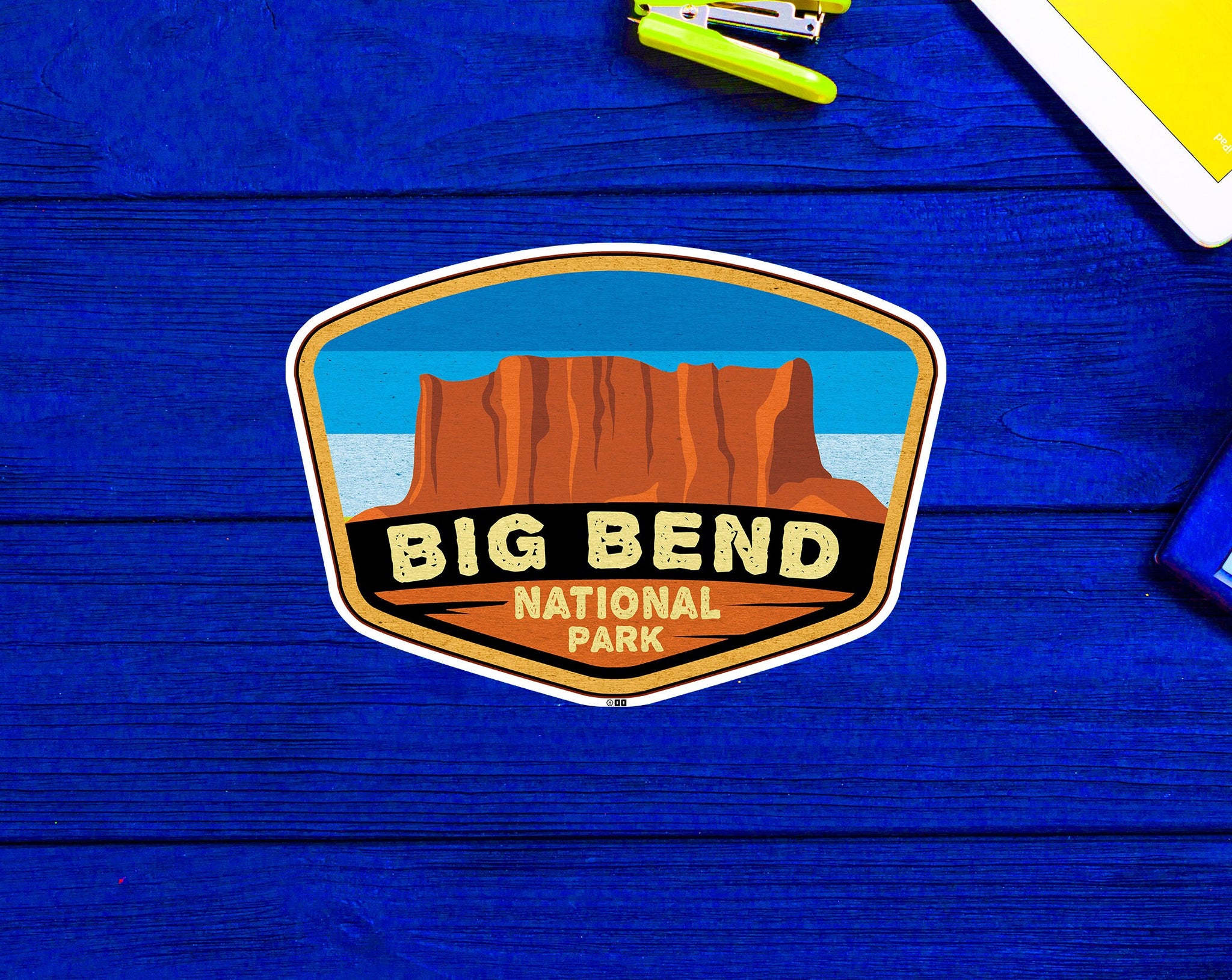 Big Bend National Park Texas Sticker 4"