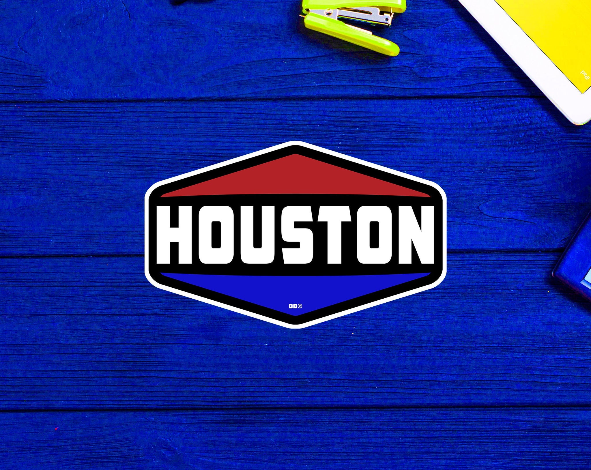 Houston Texas Decal 4" Sticker