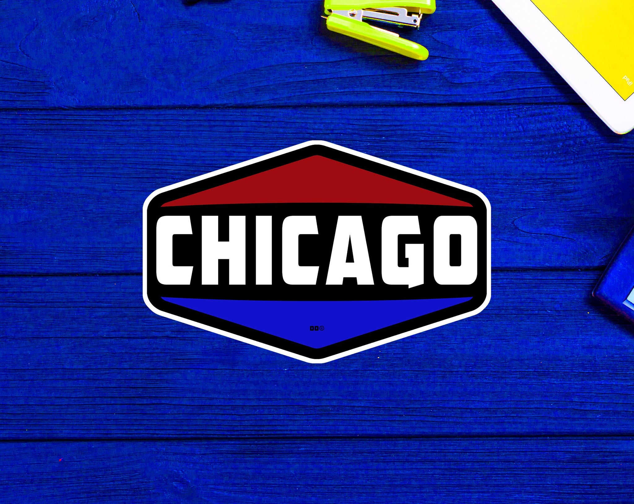 Chicago Illinois Sticker Decal 4"