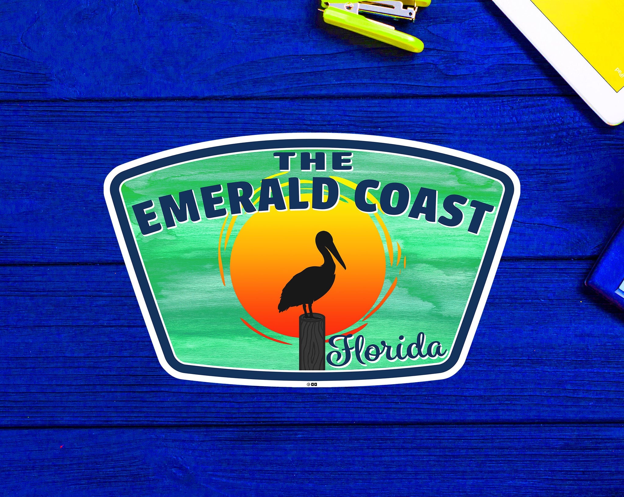 Emerald Coast Florida 30A Pensacola Panama City Destin 30 A Sticker 4"