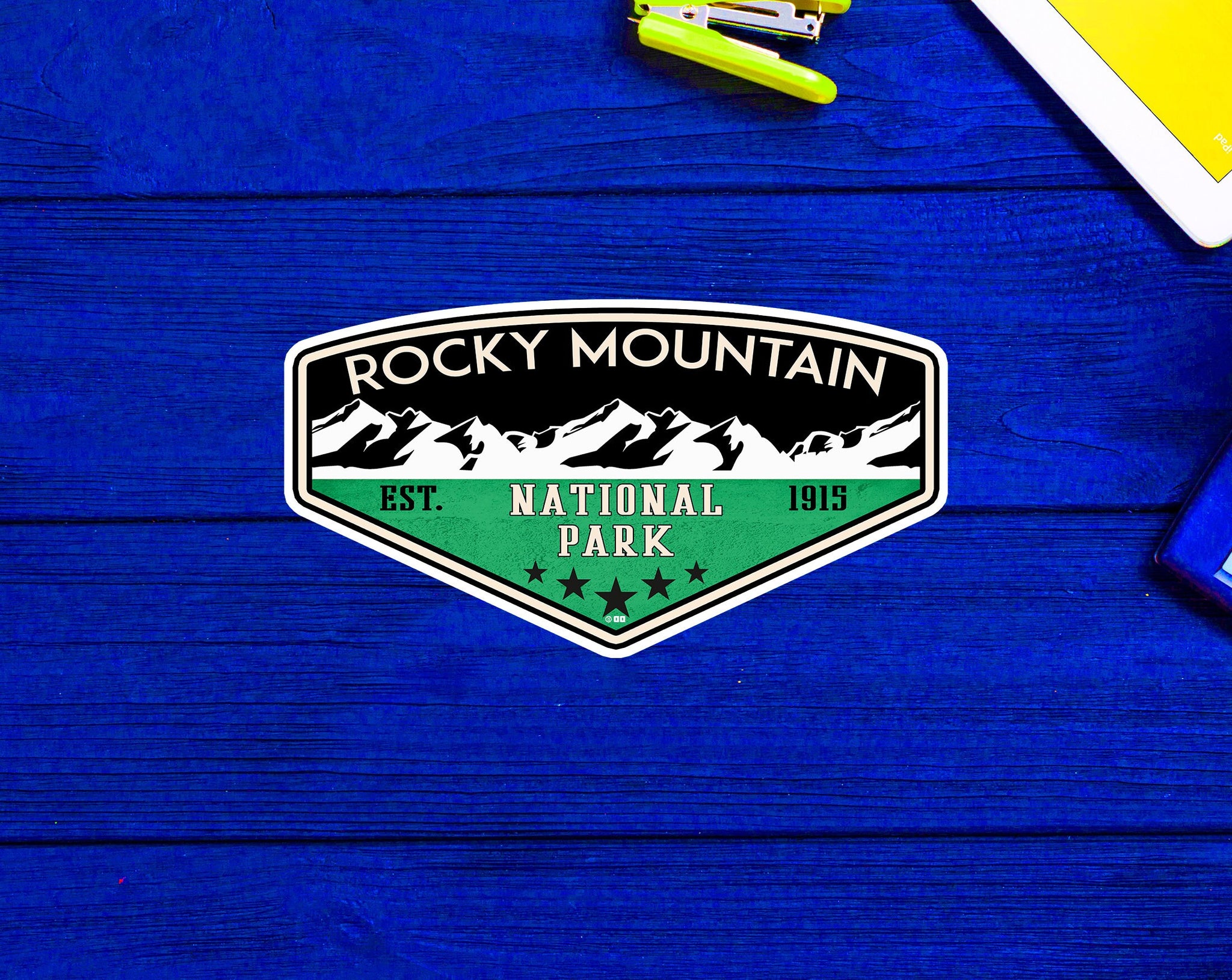 Rocky Mountain National Park 4" Sticker Decal Colorado Vinyl Indoor Outdoor