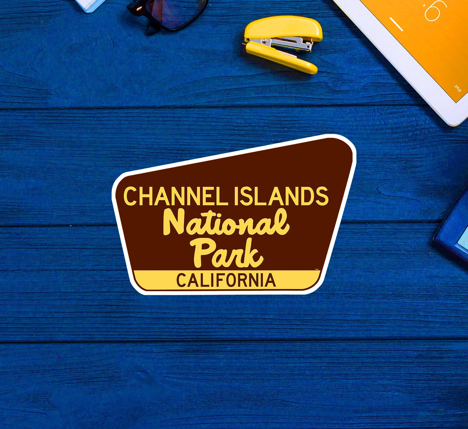 Channel Islands National Park California Travel Sticker Decal 3.75" Vinyl