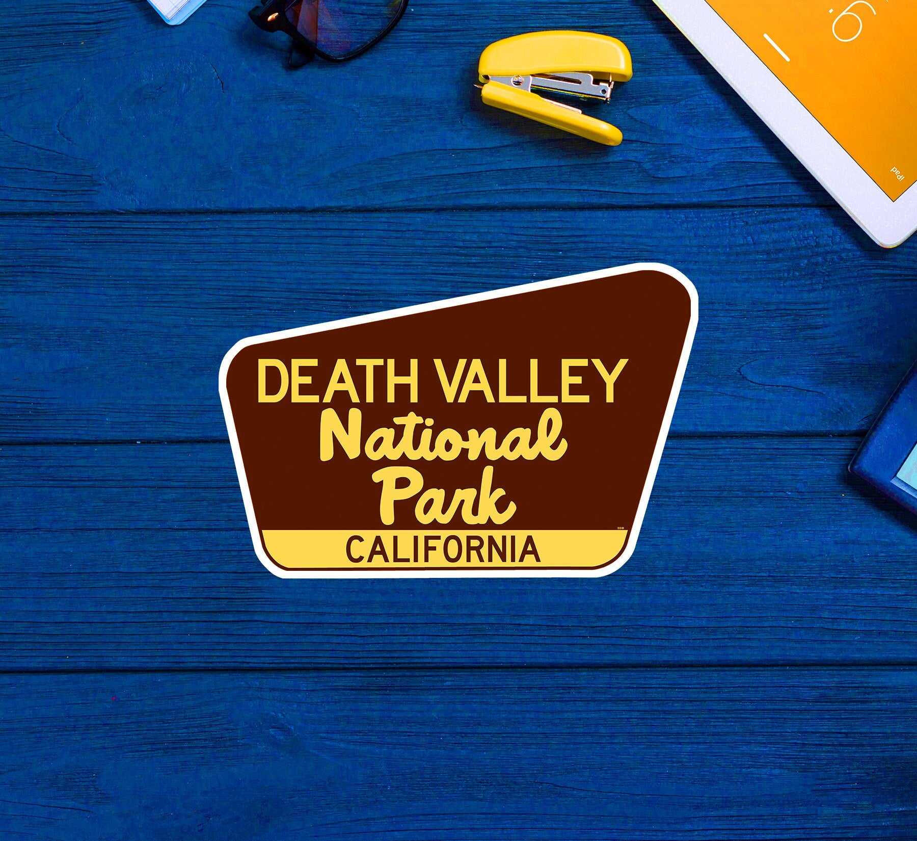 Death Valley National Park California Travel Sticker Decal 3.75" Vinyl