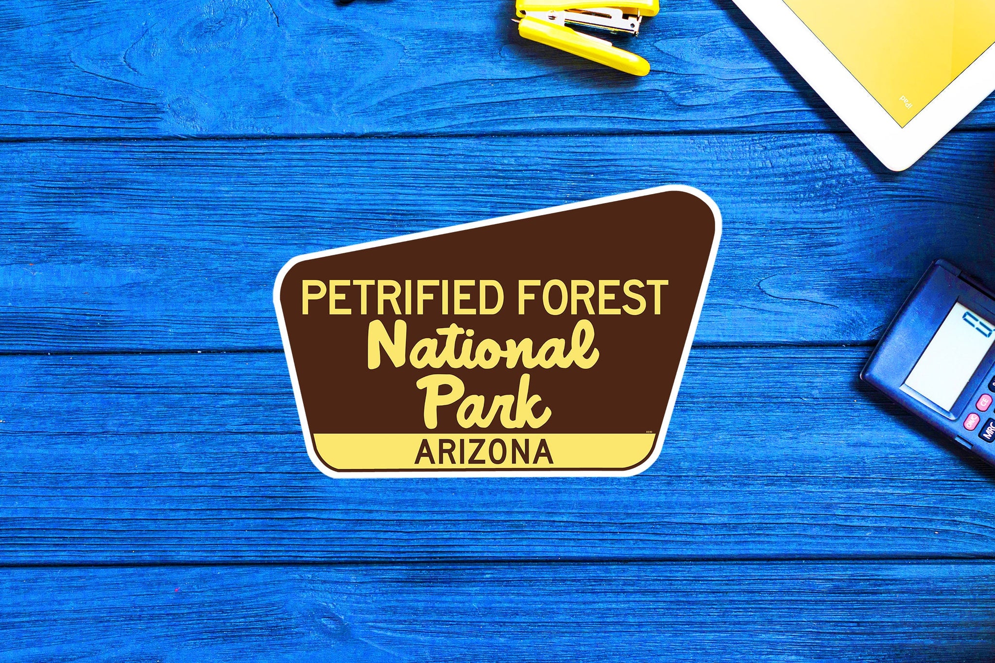 Petrified Forest National Park Arizona Travel Sticker Decal 3.75" Vinyl
