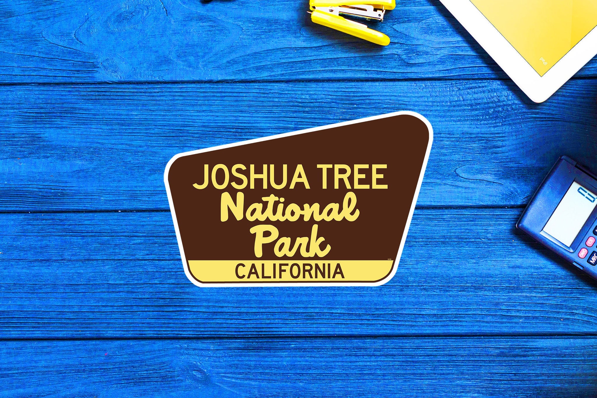 Joshua Tree Forest National Park California Travel Sticker Decal 3.75" Vinyl