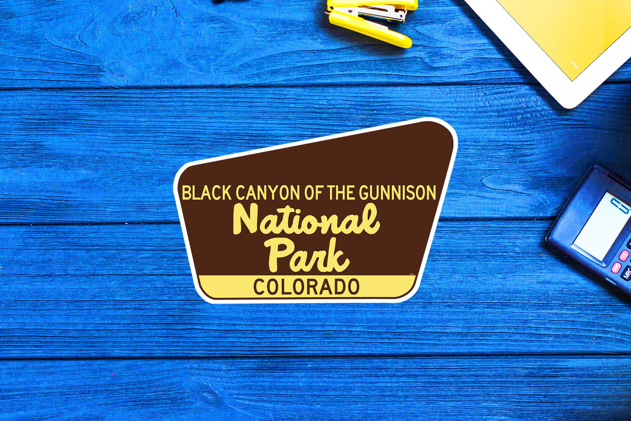 Black Canyon of the Gunnison Forest National Park California Travel Sticker Decal 3.75" Vinyl