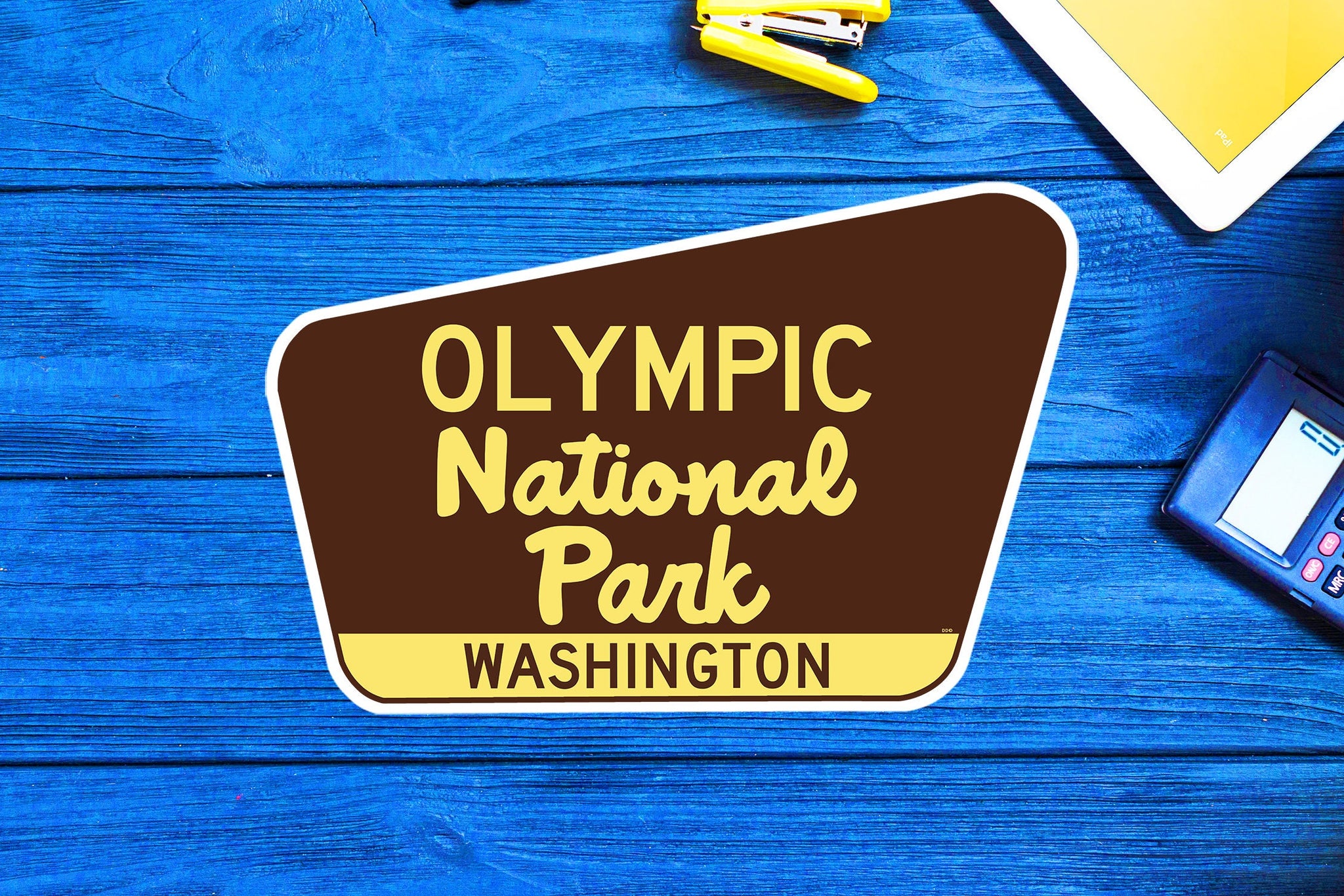 Olympic National Park Washington Travel Sticker Decal 3.75" Vinyl