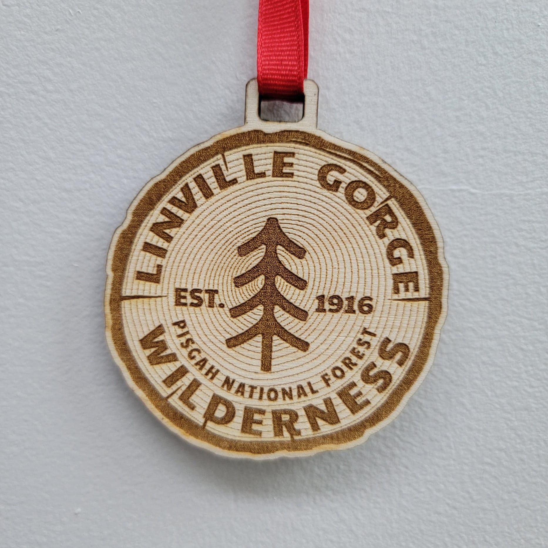 Linville Gorge Wilderness Pisgah National Forest Ornament Christmas Ornaments North Carolina