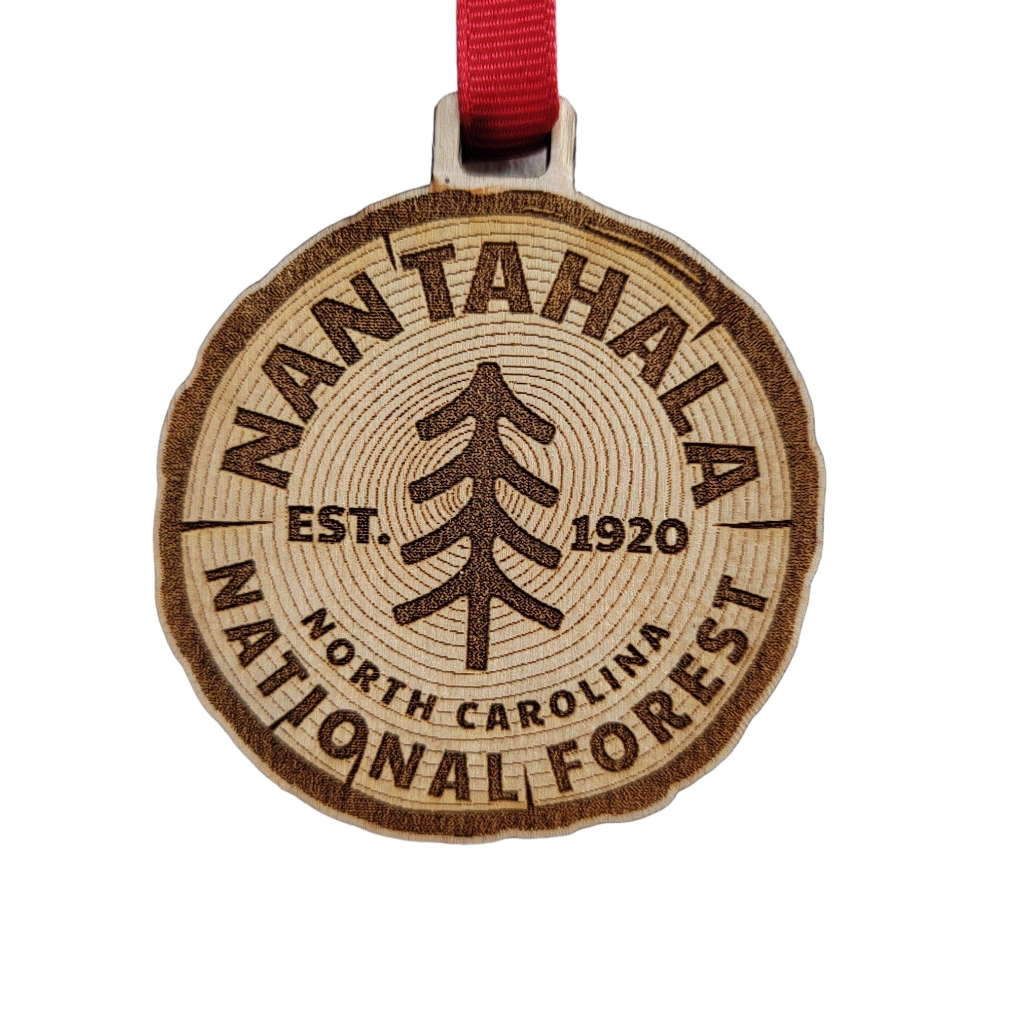 Nantahala National Forest Ornament Christmas Ornament North Carolina 3.1"