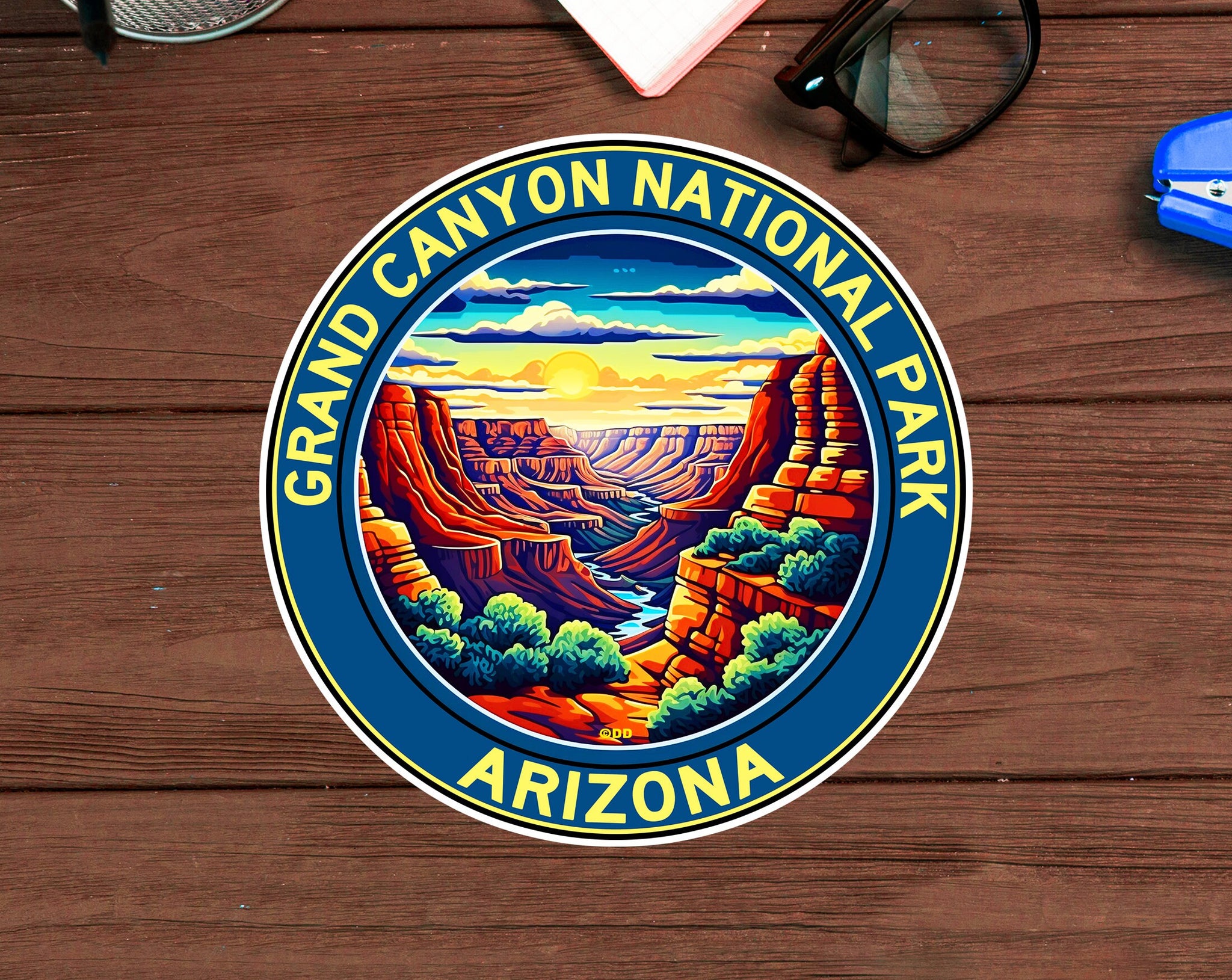 Grand Canyon National Park Sticker Decal 3" To 5" Arizona Vinyl Made In USA NEW